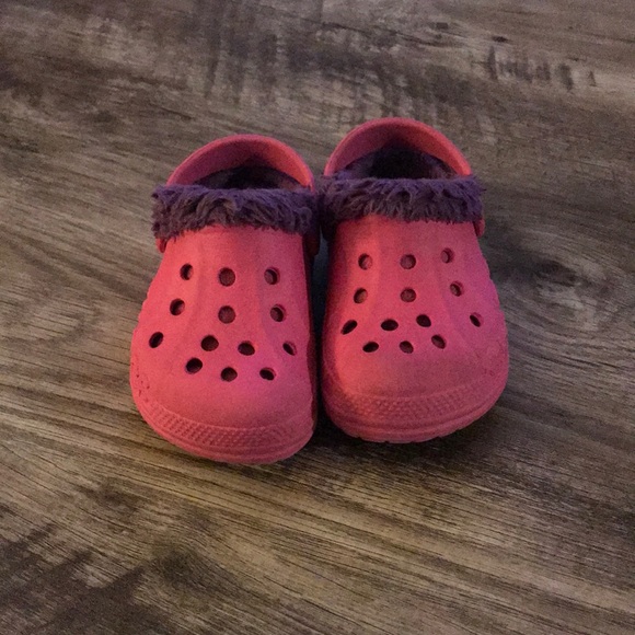CROCS Shoes Fur Lined Crocs Poshmark